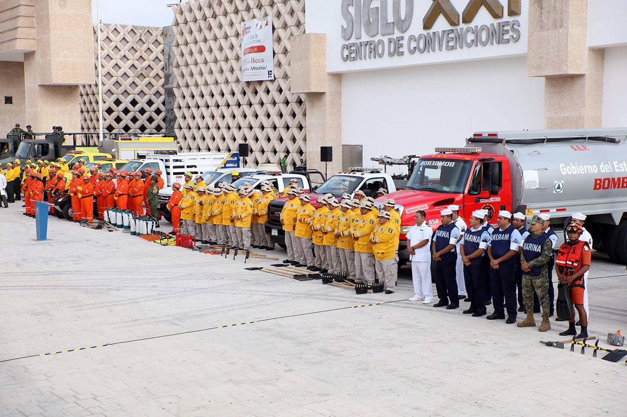 Así Presentaron Las Brigadas De Prevención Y Combate Contra Incendios ...