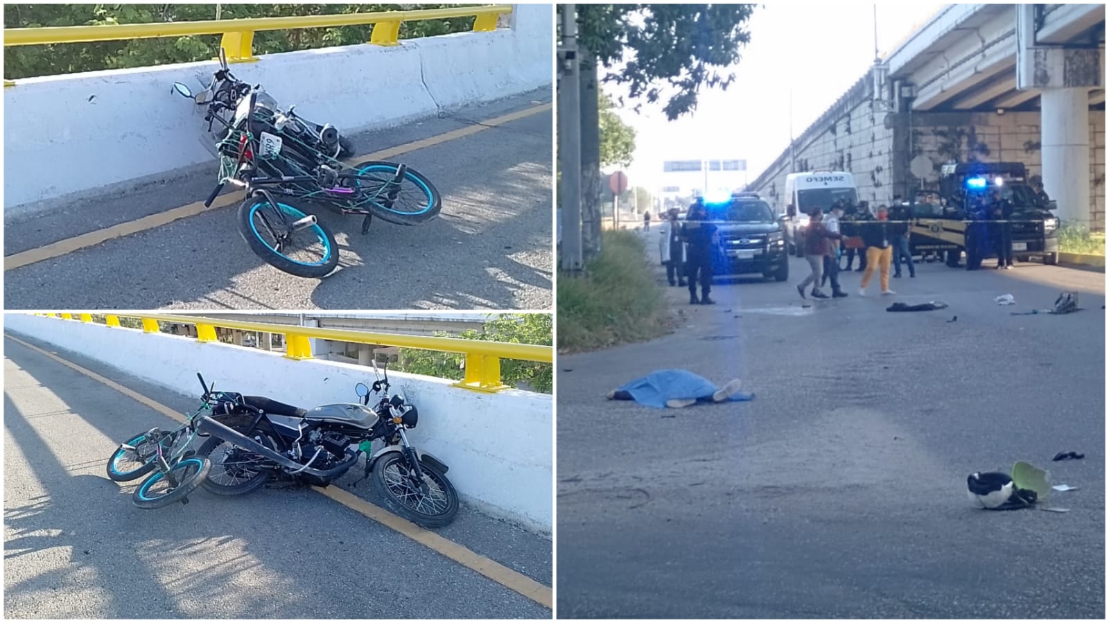 Tragedia En Motocicleta Cae De Puente Temoz N Norte Y Muere Lectormx