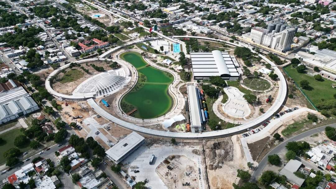 Gran Parque La Plancha Inauguraci N De Amlo Y Vila El Domingo Lectormx