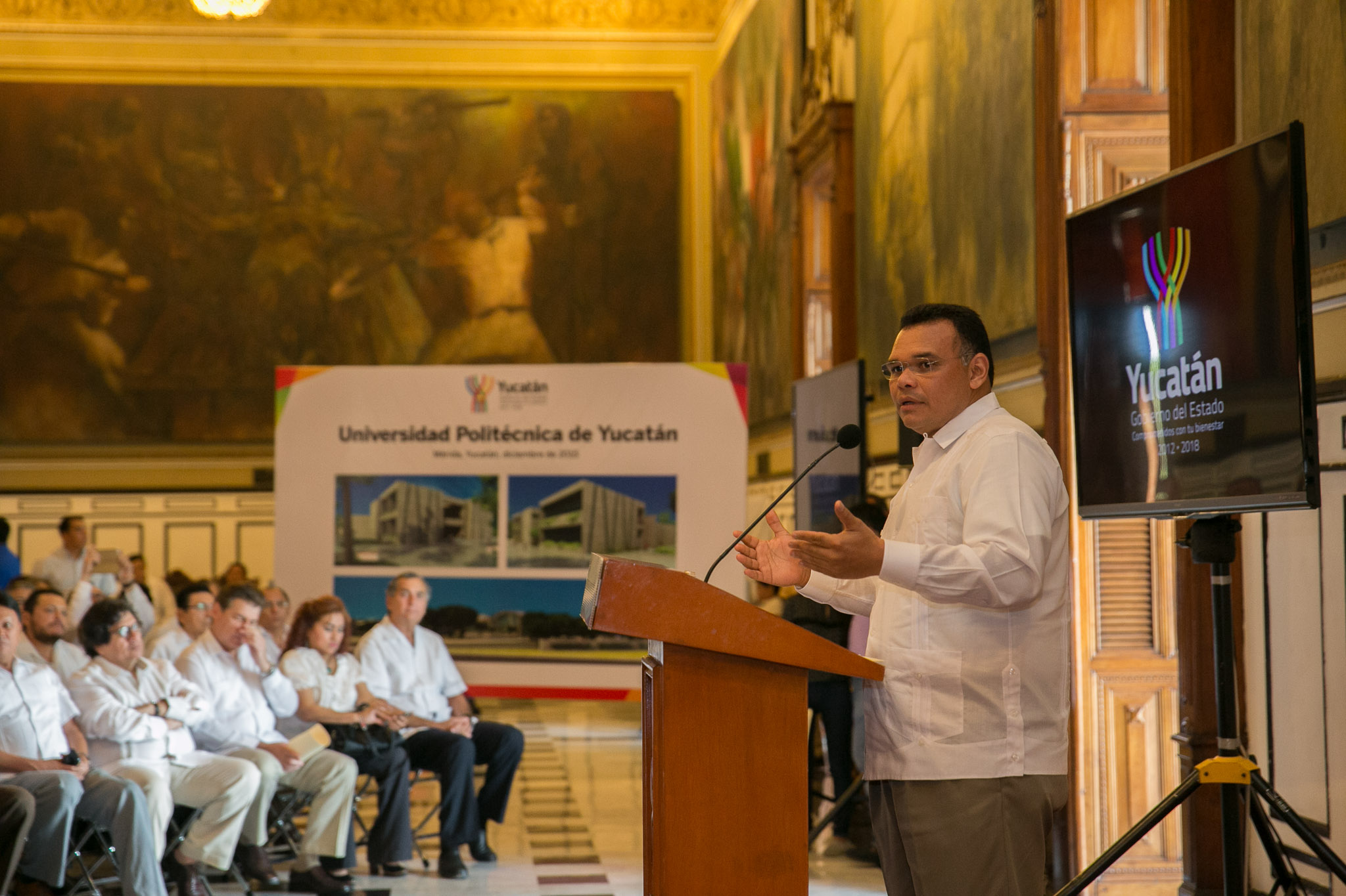 Construcción de Universidad Politécnica de Yucatán, a partir de enero