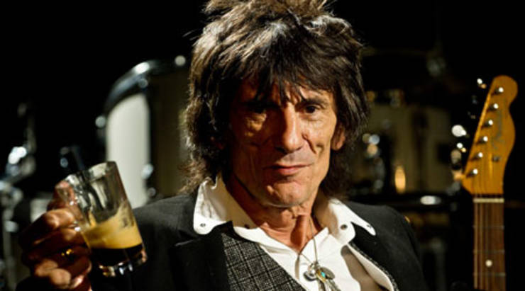 Ronnie Wood, de Rolling Stones, será padre a los 68 años