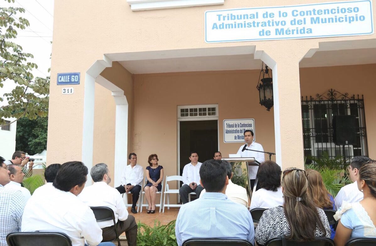 Inauguran oficinas del Tribunal de lo Contencioso Administrativo de Mérida