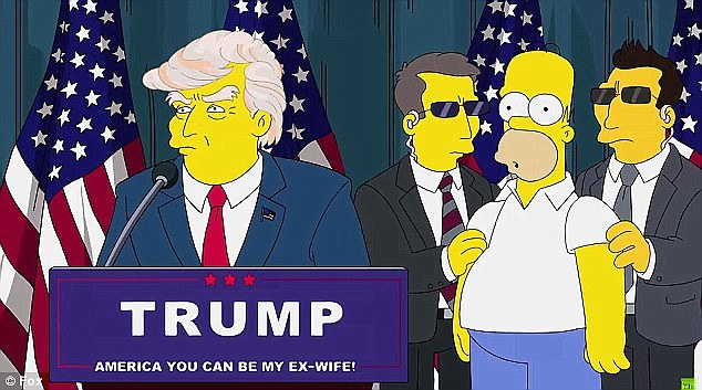 Guionista de ‘Los Simpson’ advirtió presidencia de Trump hace 16 años