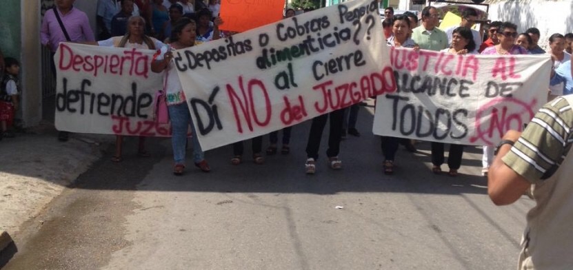 Fructifican protestas: mantendrán Juzgado Mixto en Ticul