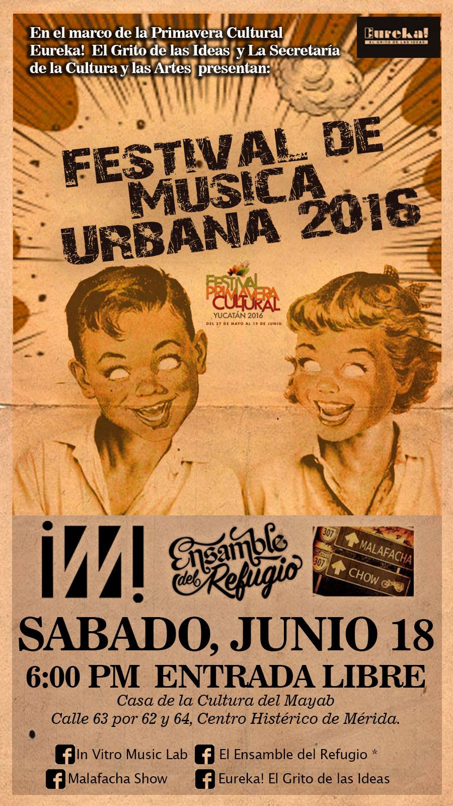 Primer Festival de Música Urbana en Mérida