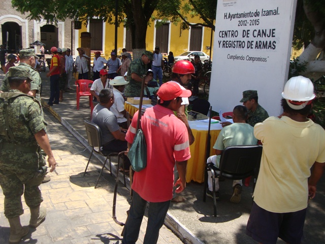 Calendariza Sedena canje de armas de fuego en Yucatán