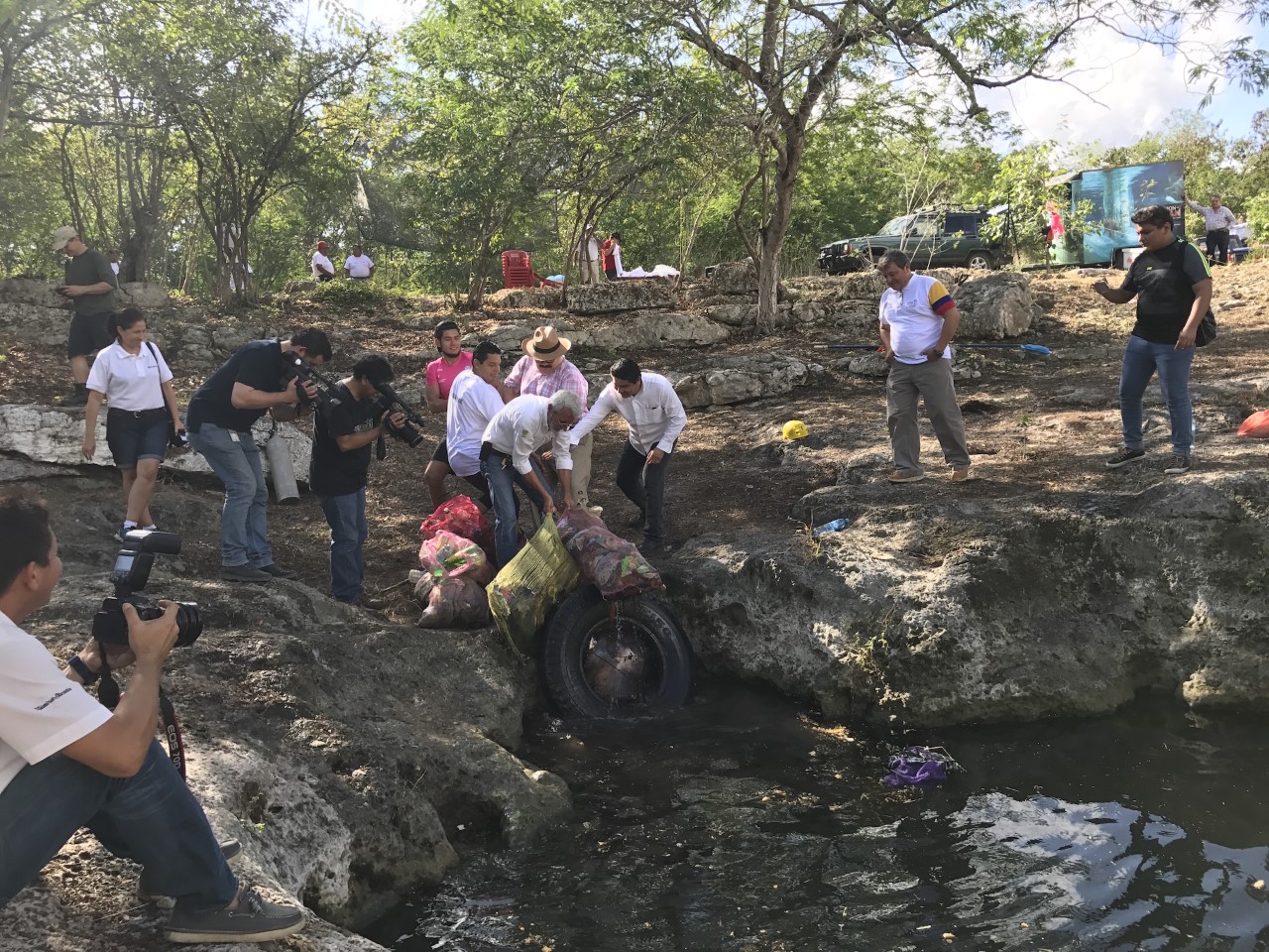 Apoya Ramírez Marín rescate de cenotes