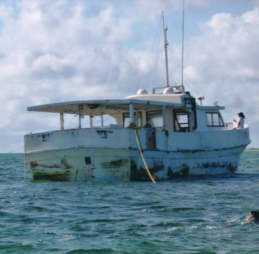 Casi 2 mdp de multa por encallamiento en Arrecife Alacranes