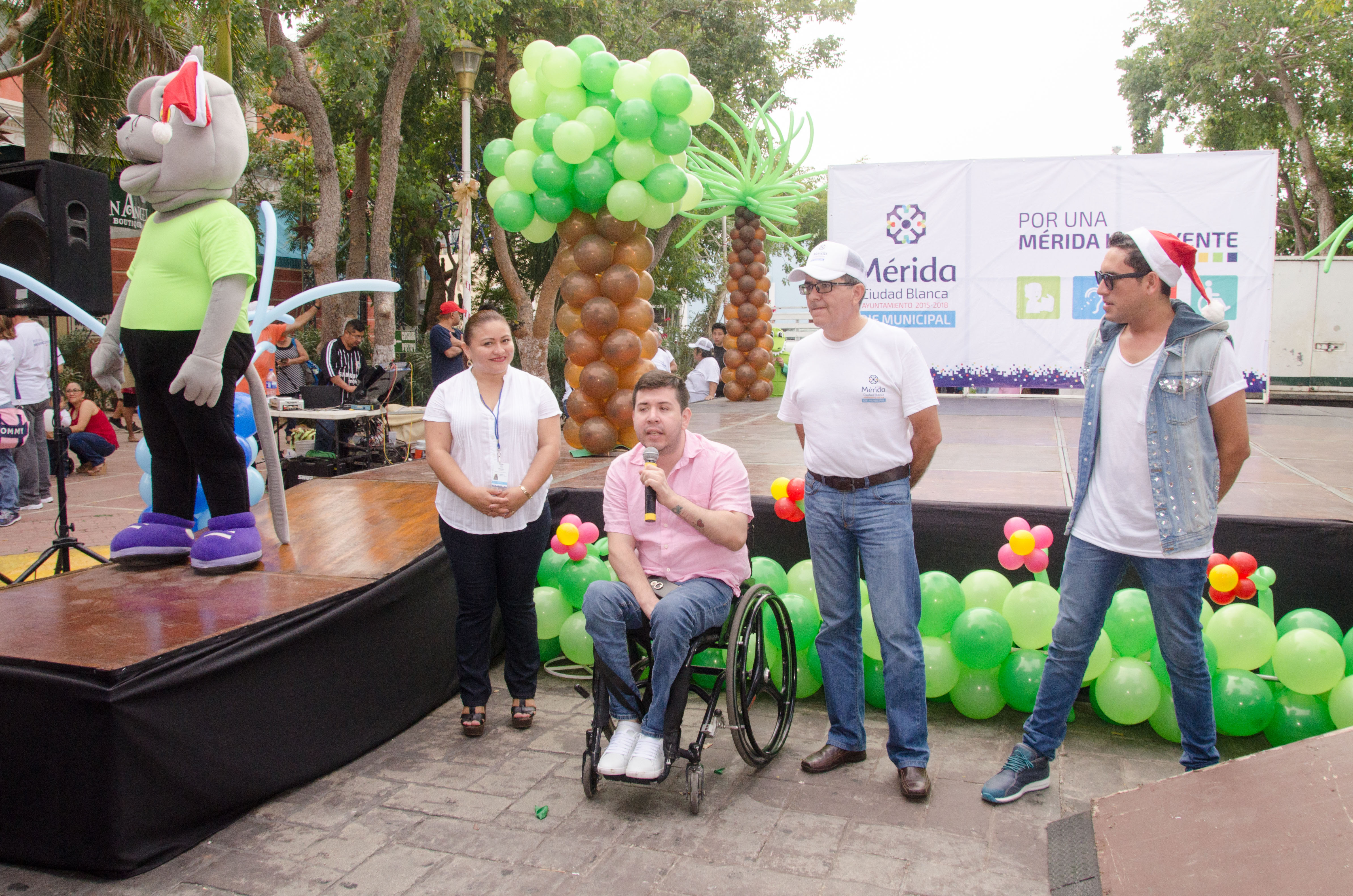 En Mérida, primera Feria de la Inclusión para personas con discapacidad
