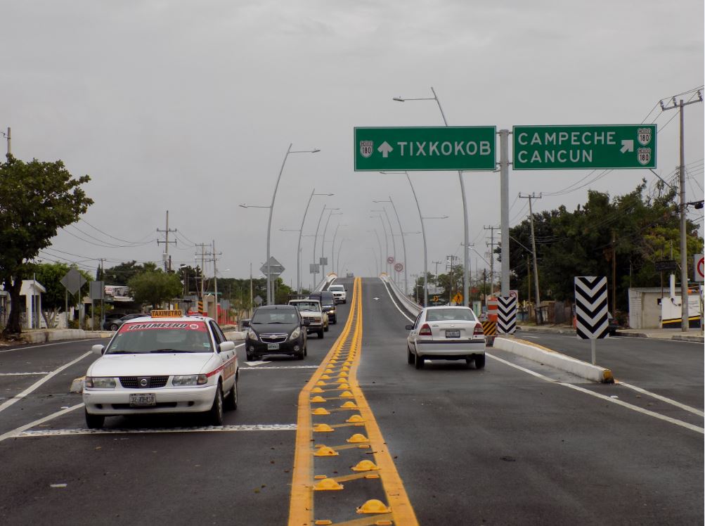 Con último puente abierto, periférico de Mérida libre de semáforos