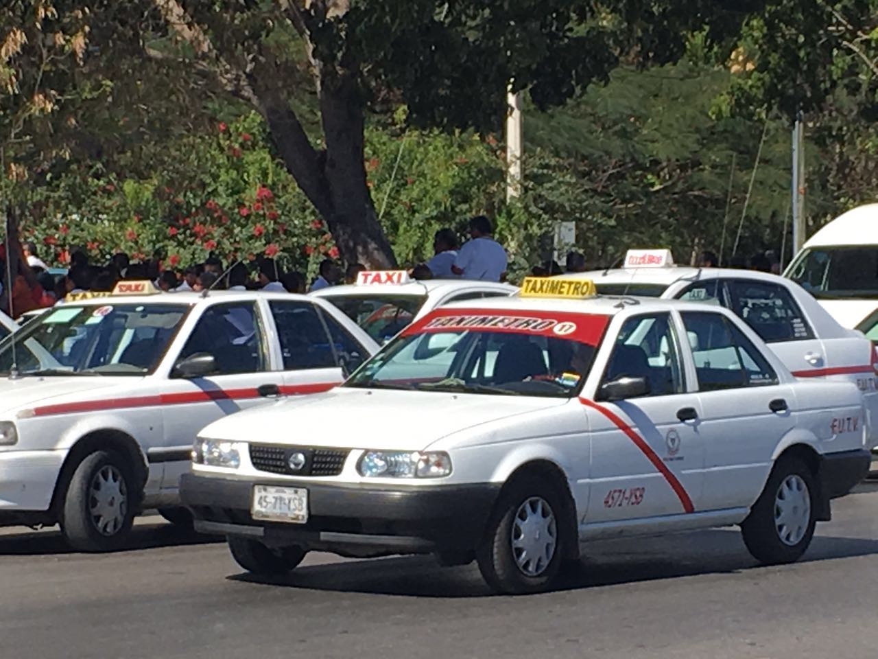 Taxistas priístas se ‘alinean’; niegan confrontación