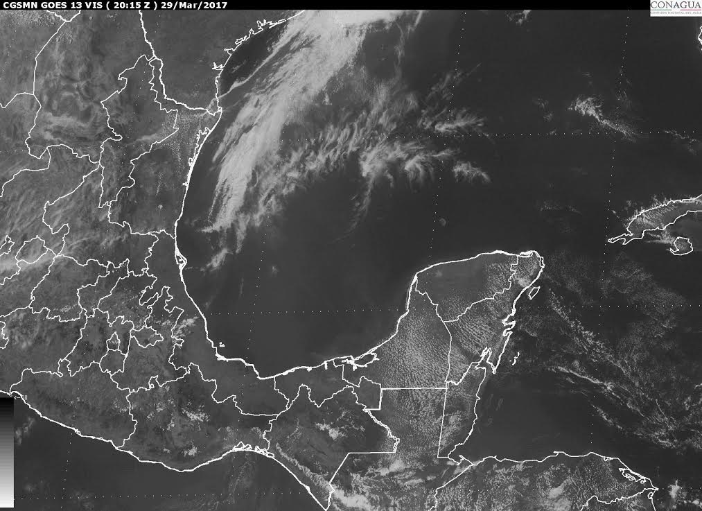 Zonas del estado de Campeche, con hasta 41 grados