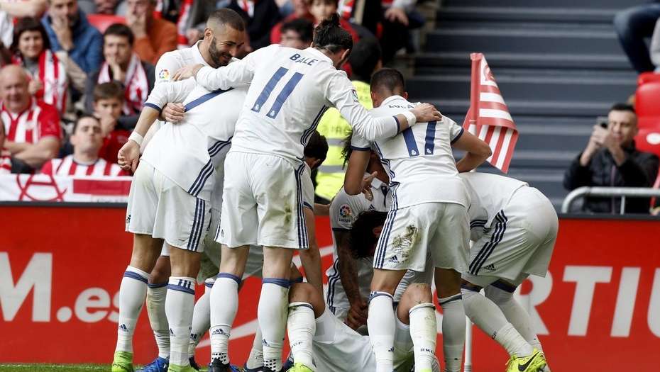 Real Madrid venció al Athletic y continúa líder en La Liga