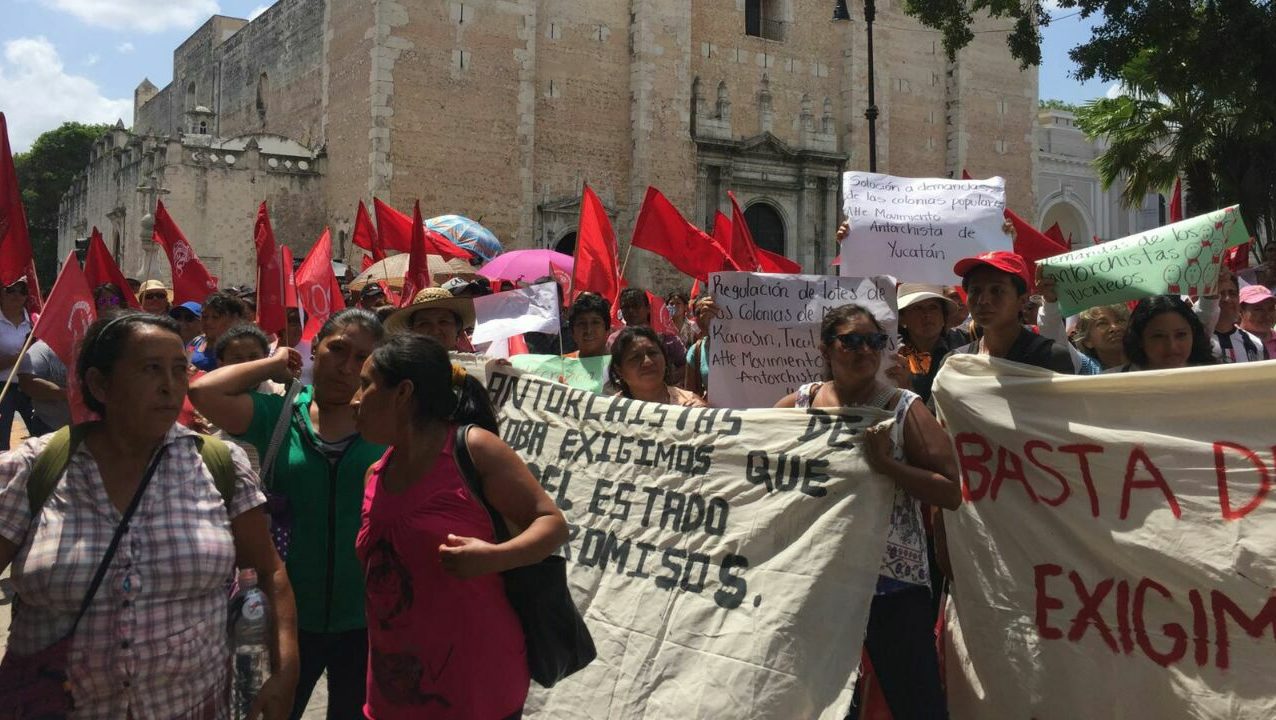 Mete presión Antorcha Campesina para lograr apoyos