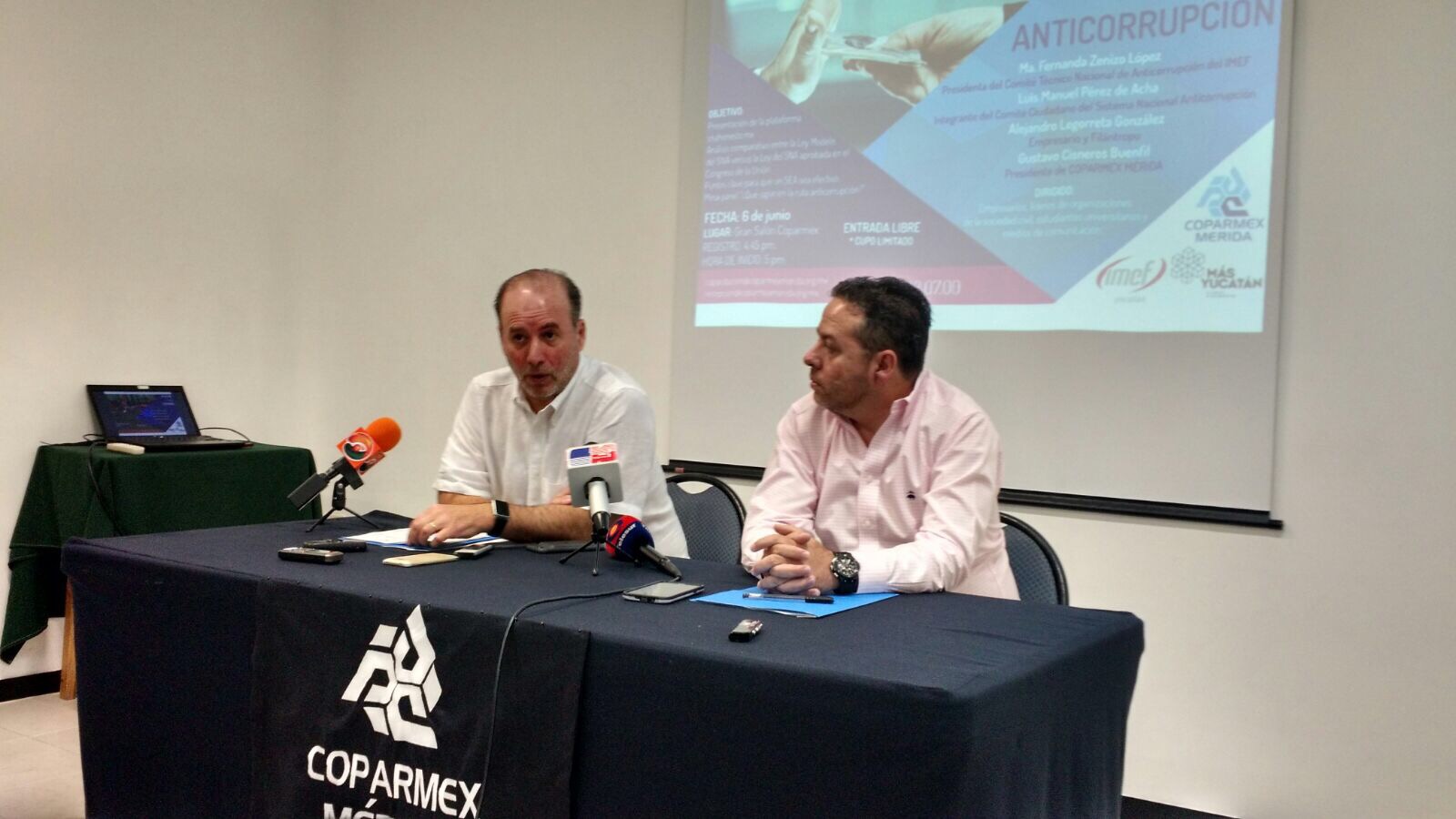 Presiona Coparmex-Yucatán definición de Sistema Anticorrupción 