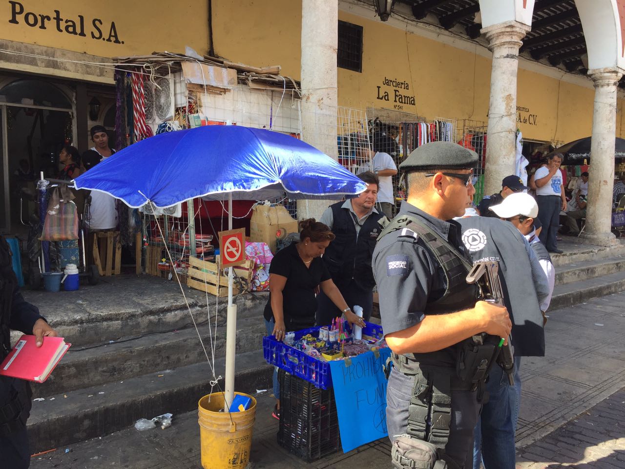 Rastrean pólvora en Mérida: confiscan 1.7 toneladas