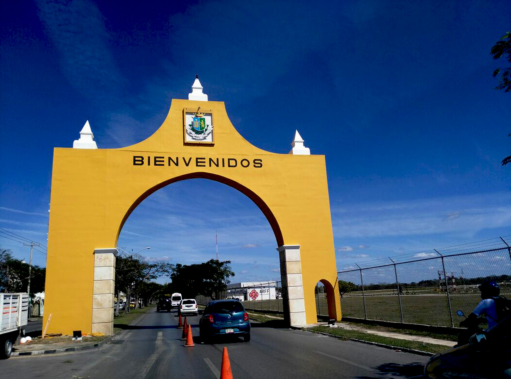 Luce nueva imagen arco de acceso a Mérida vía Campeche | LectorMx