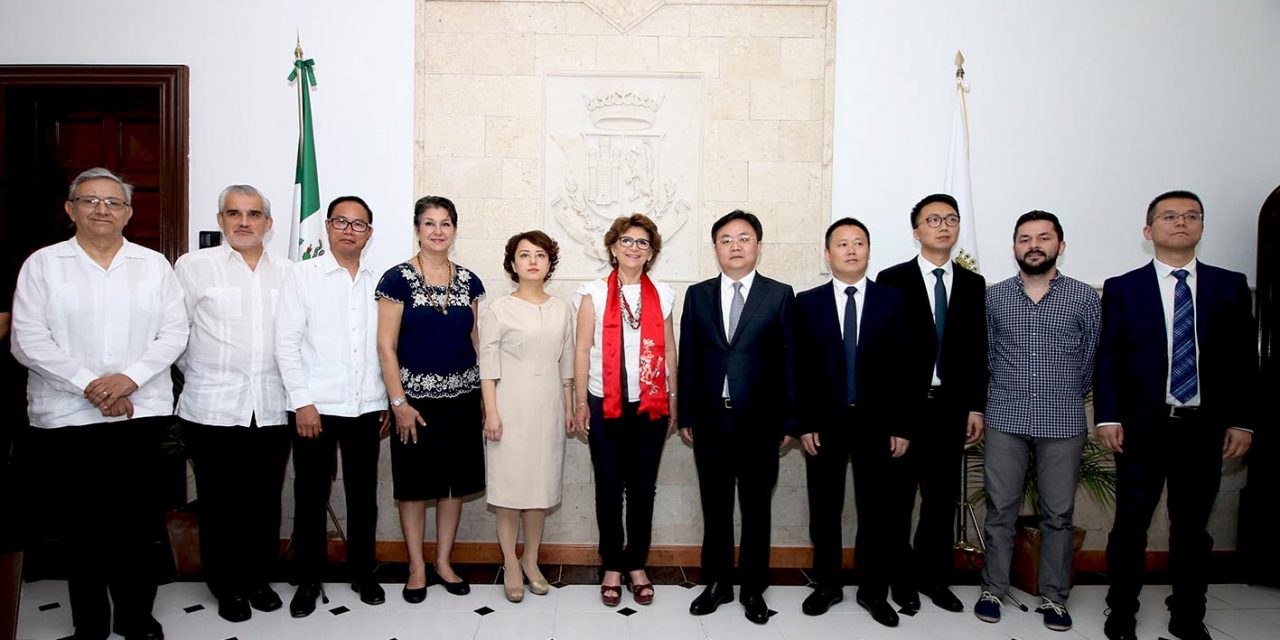 Interés chino por innovación, cultura, economía y turismo en Mérida