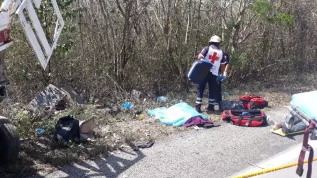 Mala fortuna: mueren tres en la Mérida-Cancún