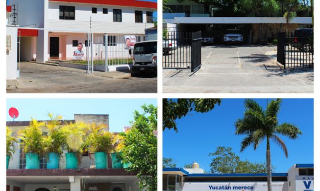 ‘El buen juez’… Mira las casas de campaña de 4 candidatos al Gobierno de Yucatán (fotos)