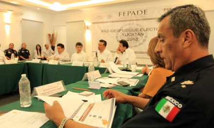 Afinan coordinación en Yucatán contra delitos electorales