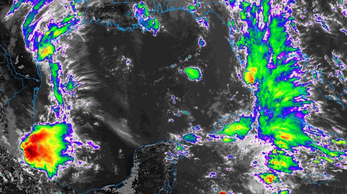 Pronóstico de mayor potencial de lluvias, con calor, en Península de Yucatán