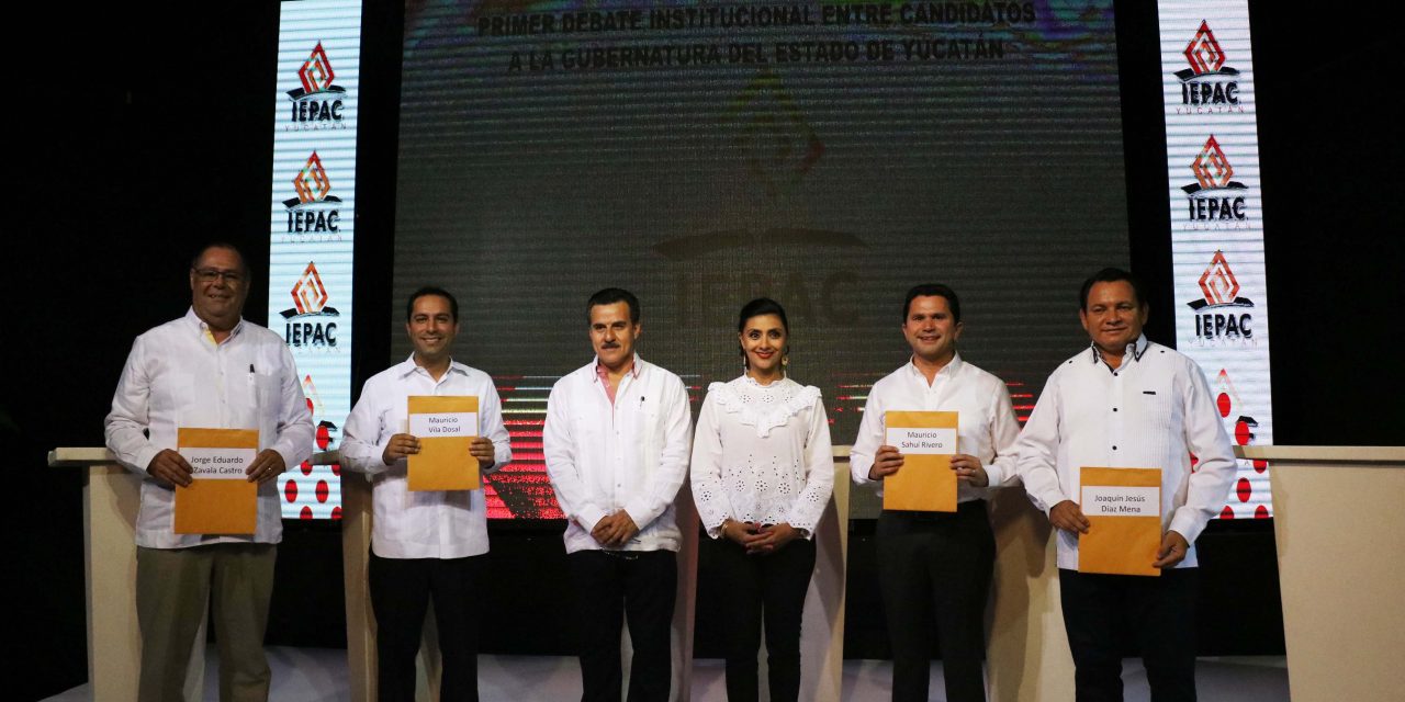 Debate en Yucatán: Se sienten ganadores los cuatro