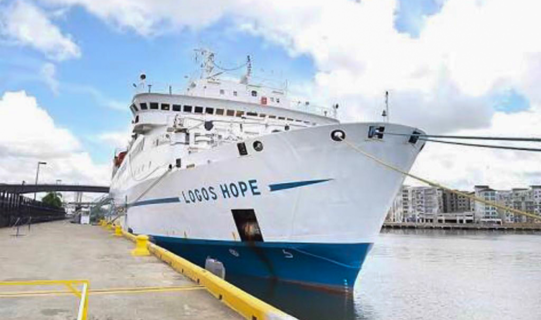 “Logos Hope”, barco-biblioteca más grande del mundo, estará en Yucatán