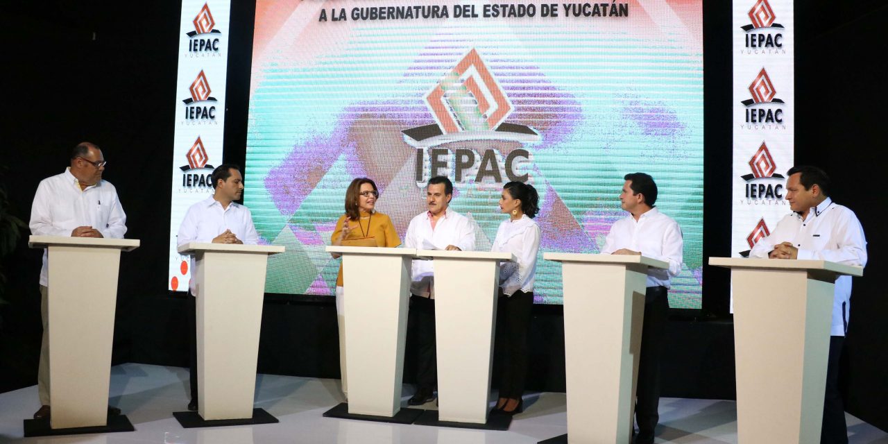 Los 10 aspectos imperdibles del debate de candidatos a gobernador de Yucatán (videos)
