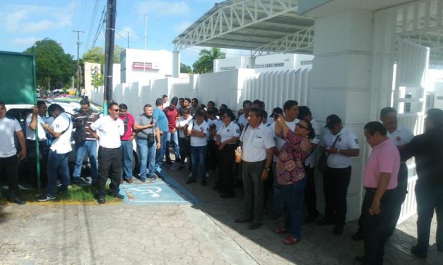 Aumentan salario a policías y termina el paro en Fiscalía de Quintana Roo