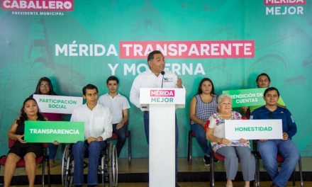 Mérida Mejor, transparente y moderna, de la mano de los ciudadanos: Víctor Caballero Durán