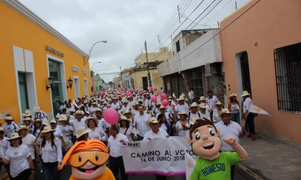 Camino al voto 2018, promoción cívica en Yucatán