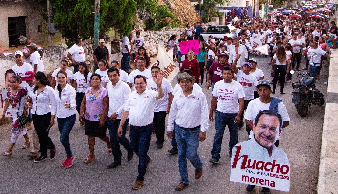 Camina Huacho por Sacalum, Santa Elena, Muna, Opichén, Maxcanú y Halachó