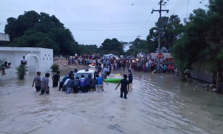 Lluvias históricas en Quintana Roo afectaron 10 mil personas