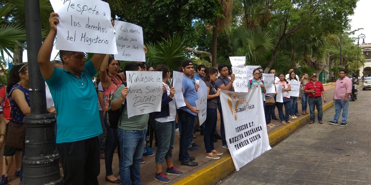 Frente Magisterial de Yucatán analiza vía jurídica contra Segey