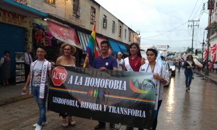 Marcha LGBTTTI en Mérida contra homofobia y discriminación