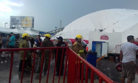 Cancela Gobierno el Gran Asadero Fest, en Mérida por caída de una carpa (videos)