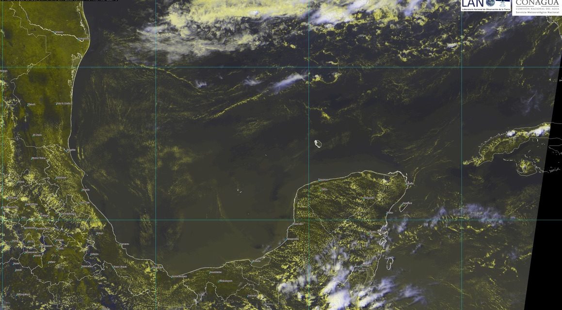 Aprieta más el calor en Península de Yucatán