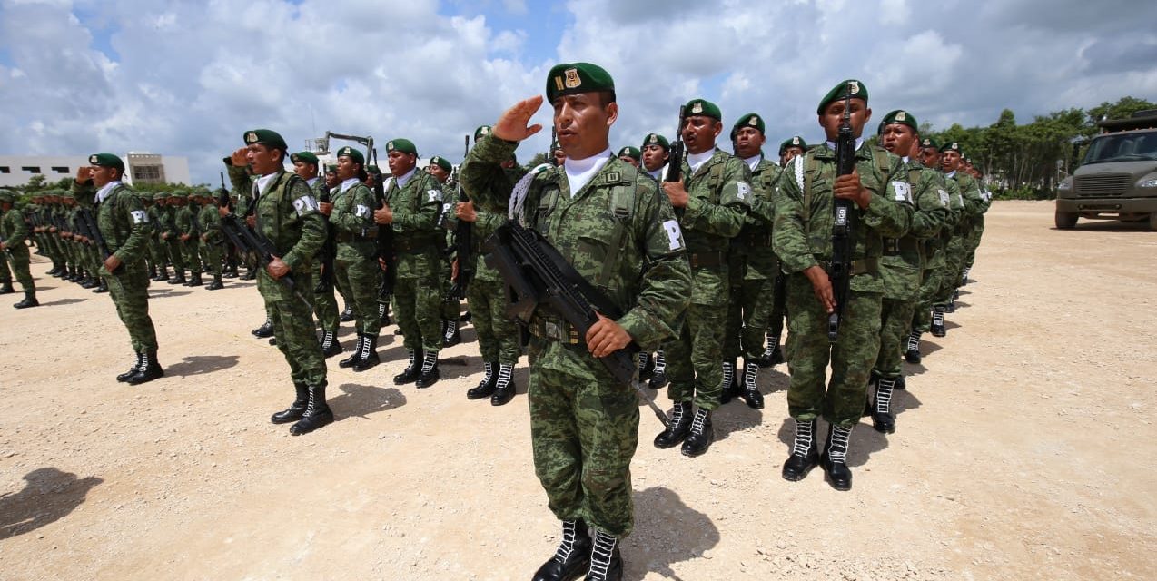 Comando Sur de Policía Militar operará desde Quintana Roo