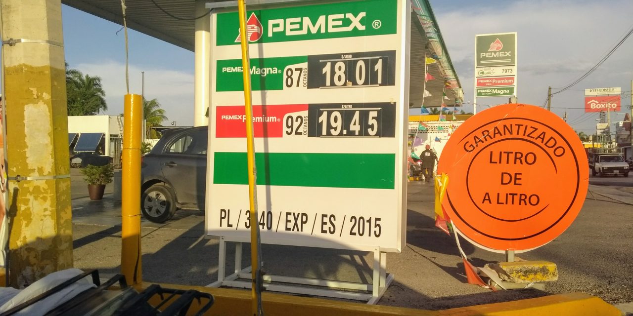 AMLO dijo ‘no’ a gasolinazos… pero todavía no asume: Magna rebasa $18 en Mérida