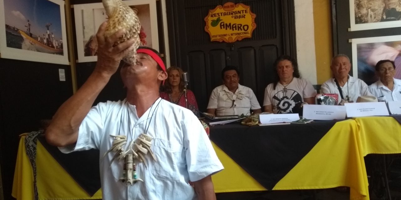 Sacerdotes mayas, a encuentro de etnias en Minessota, EU 