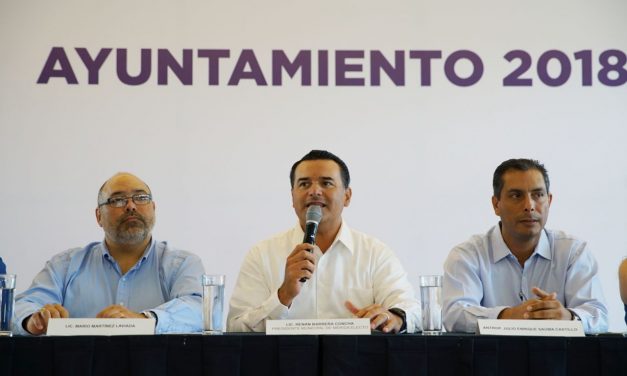 Las propuestas de Renán Barrera para el Ayuntamiento de Mérida