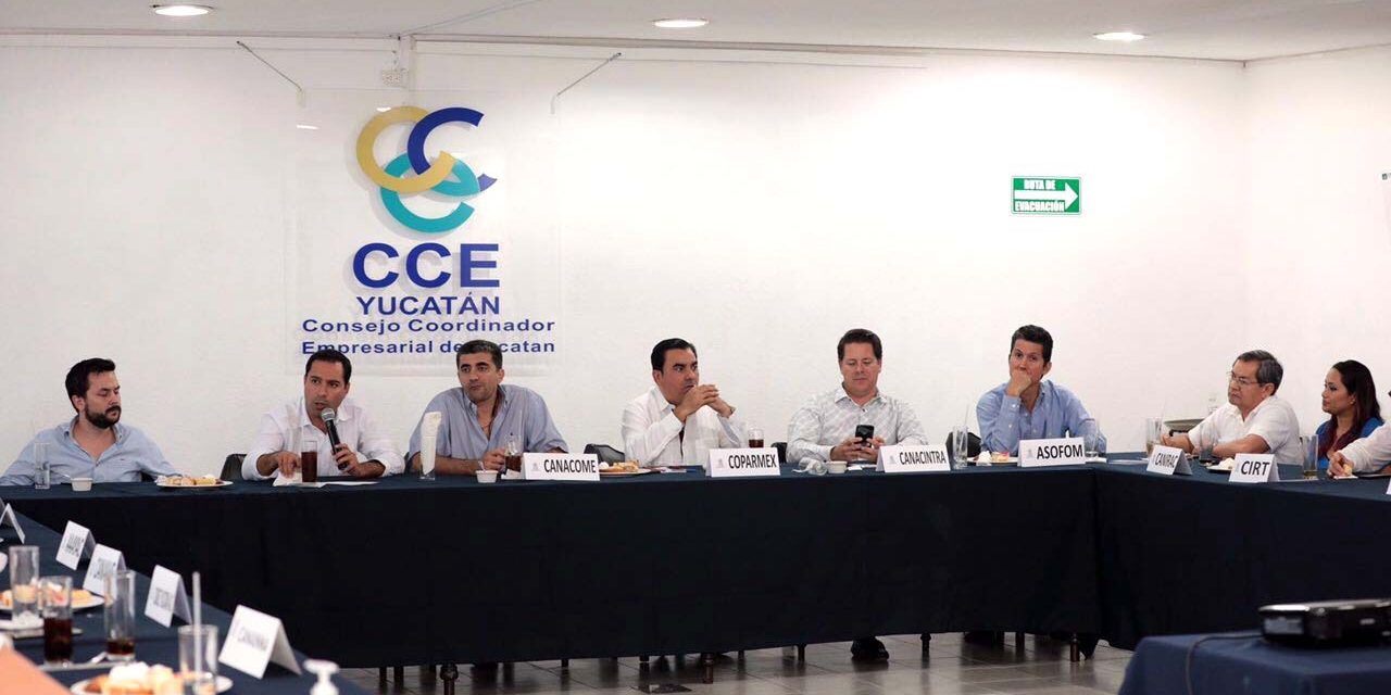 Mauricio Vila se reúne con Consejo Coordinador Empresarial