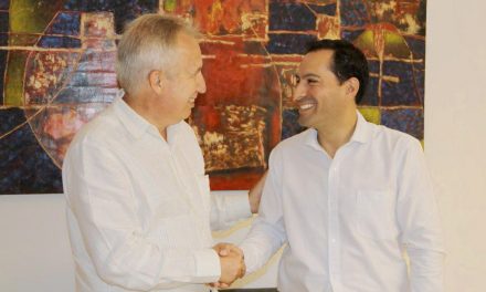 Hans Blomeier, director de Fundación alemana Konrad Adenauer en México, visitó a gobernador electo