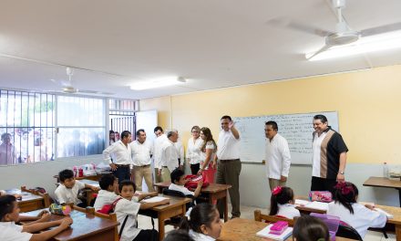 Reparto de útiles escolares en Yucatán llegará a 275 mil alumnos