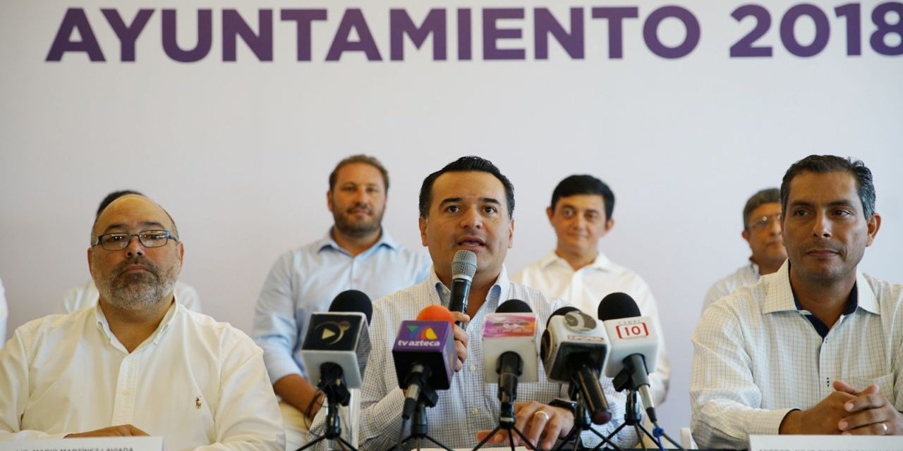 Alcalde electo de Mérida tiende la mano al Gobierno Federal