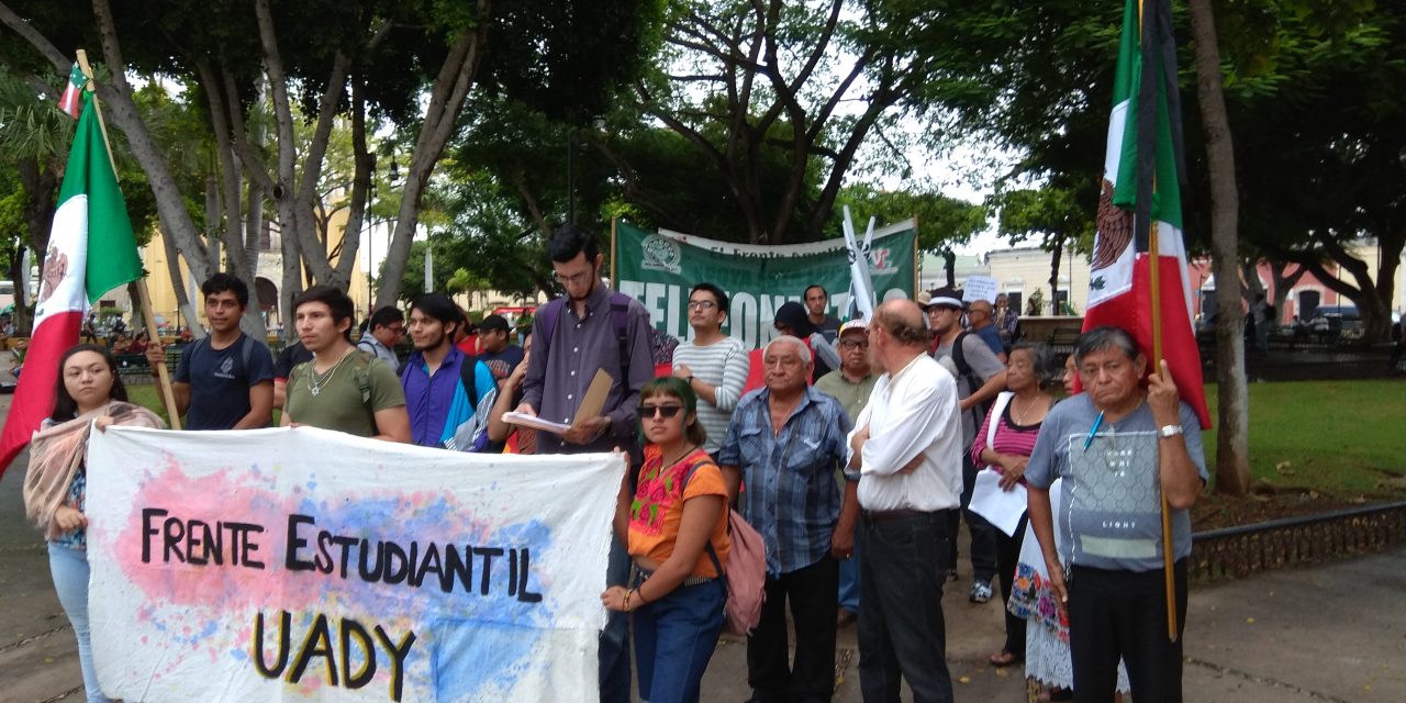 Frente contra alza en transporte urbano y por mejor servicio
