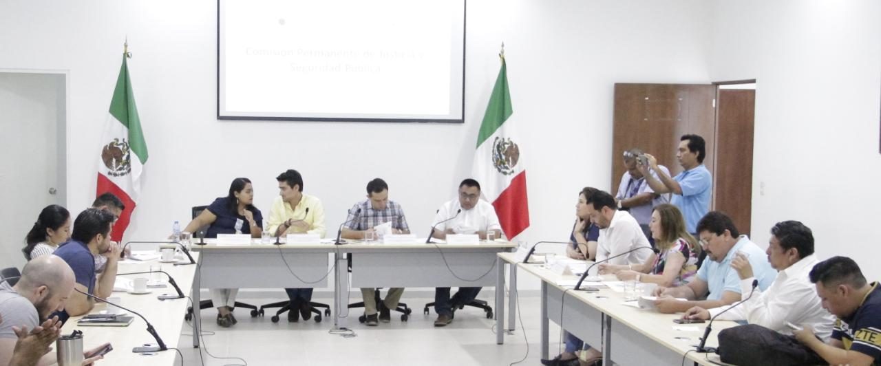 Aprueban en Comisión reformas a Ley del Notariado y al Código Penal de Yucatán