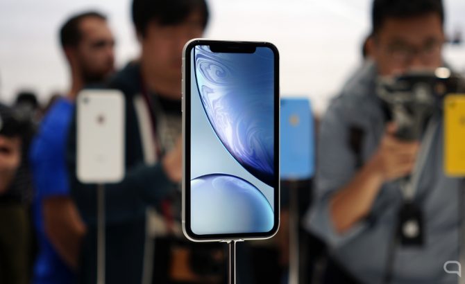 La razón por la que el iPhone XR tiene marcos más gruesos que el iPhone XS