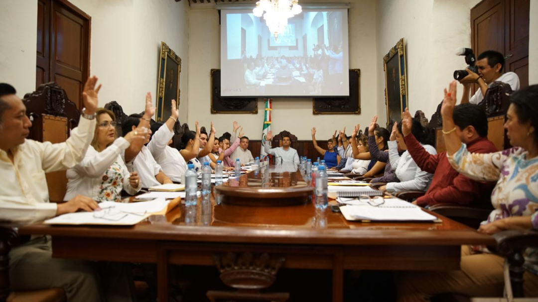 Cabildo Meridano aprobó por unanimidad Organigrama de la Administración Pública Municipal 2018-2021